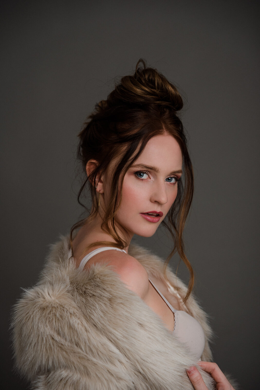 Editorial hair and makeup — work by Sandy Mendez
