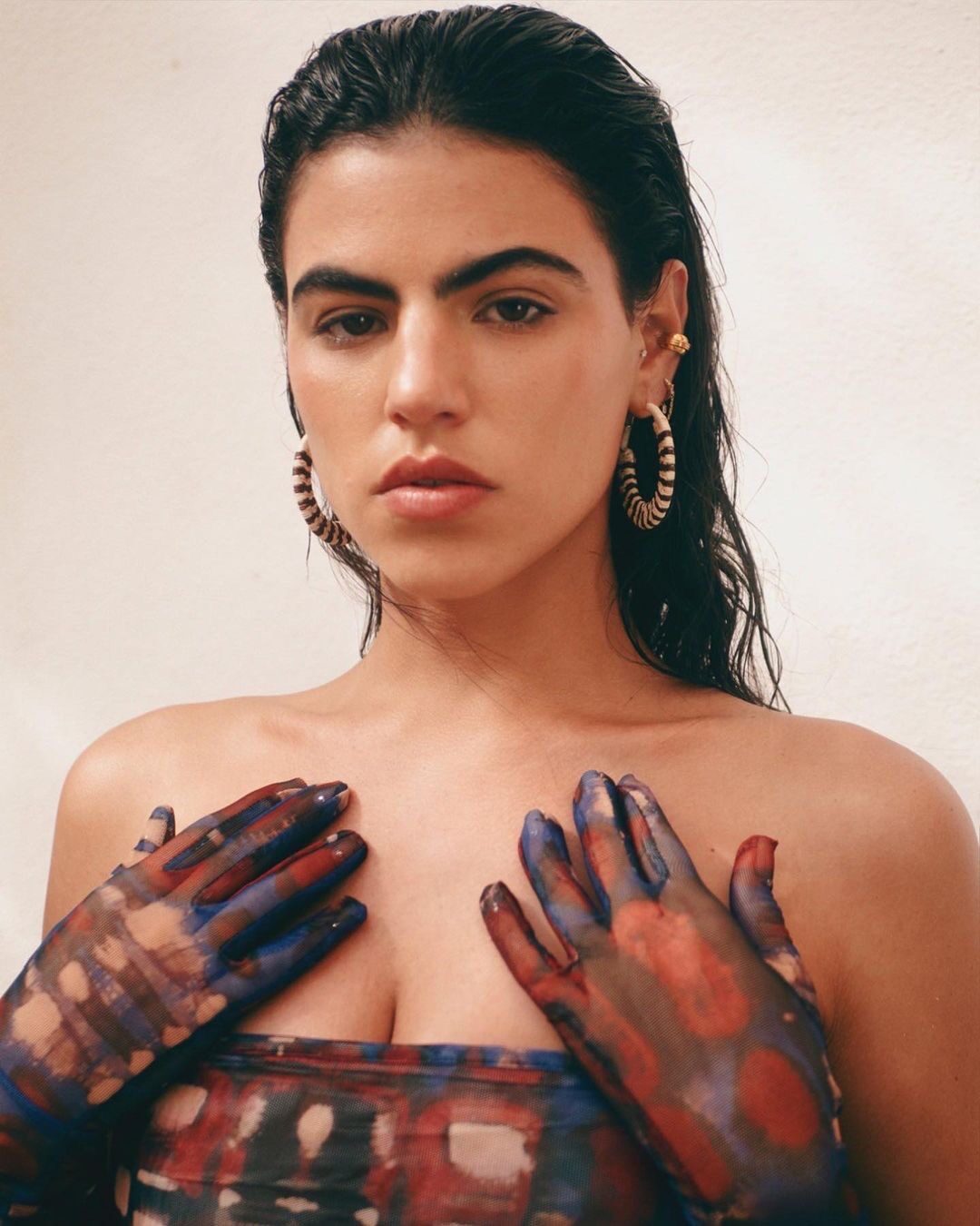 Editorial hair and makeup — work by Sandy Mendez