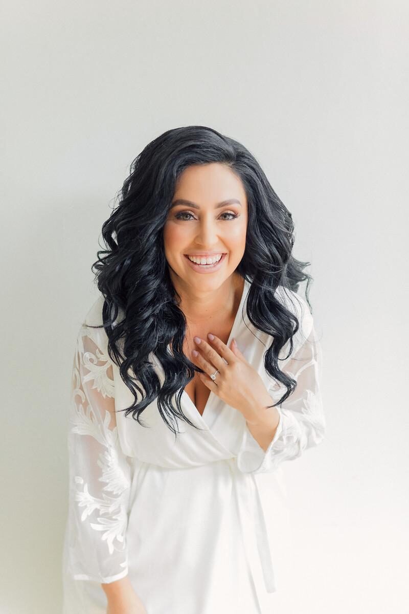 Bridal hair and makeup — work by Sandy Mendez