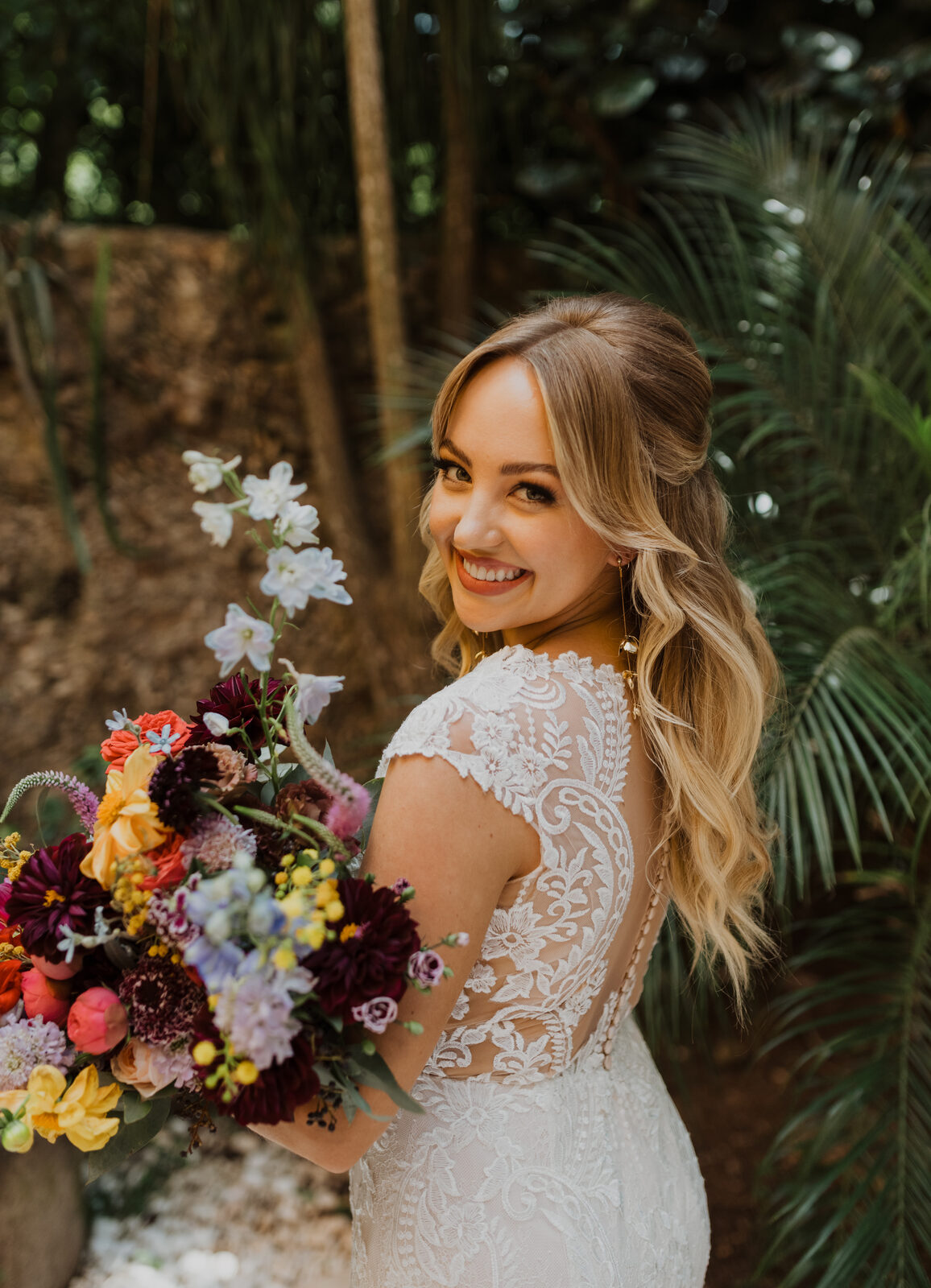 Bridal hair and makeup — work by Sandy Mendez