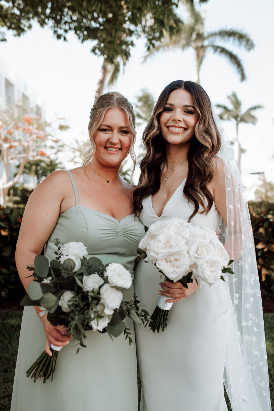 Bridal hair and makeup — work by Sandy Mendez