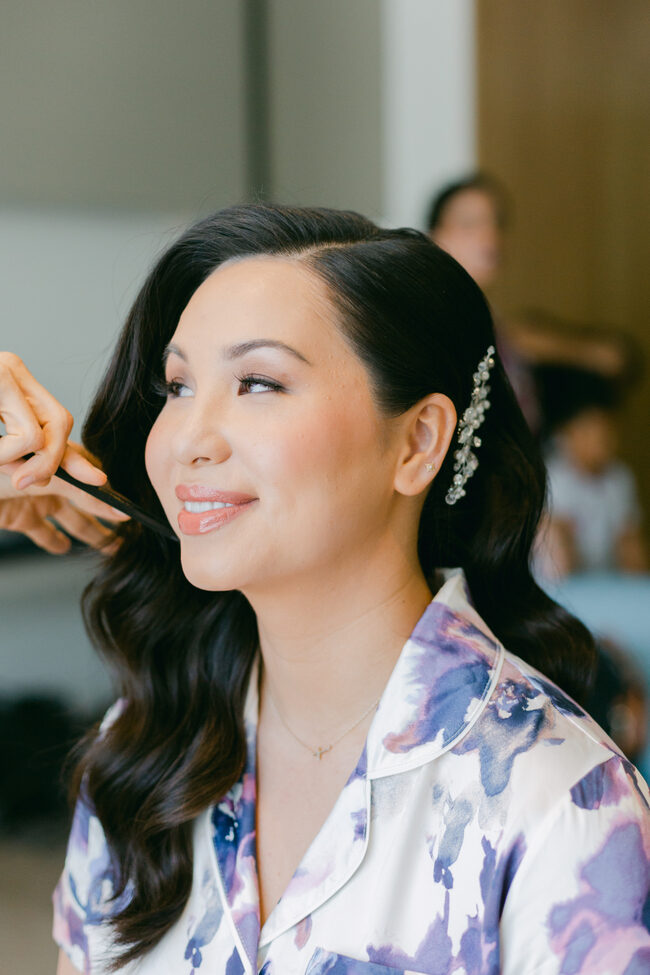 Bridal hair and makeup — work by Sandy Mendez